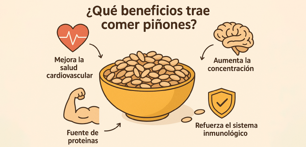¿Qué beneficios trae comer piñones? 1 que-beneficios-trae-comer-pinones