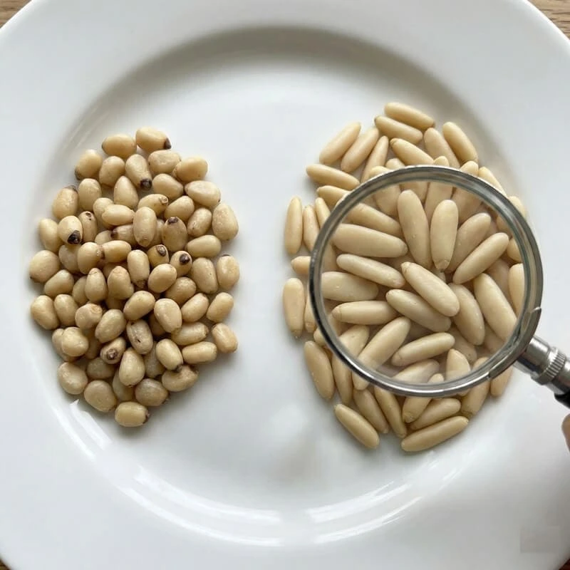 Piñones de Supermercado vs. Piñón Gourmet